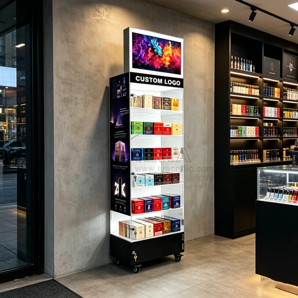 Floor Vape Display Stand Floor Vape Display Stand
